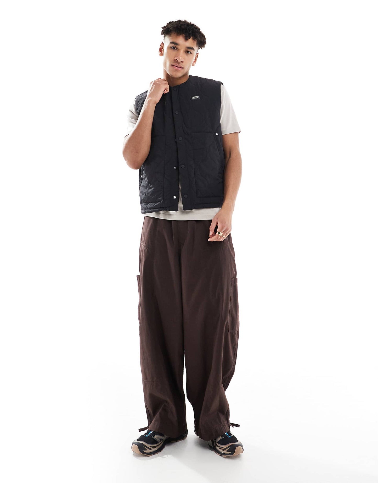 Mens Quilted Utility Gillet