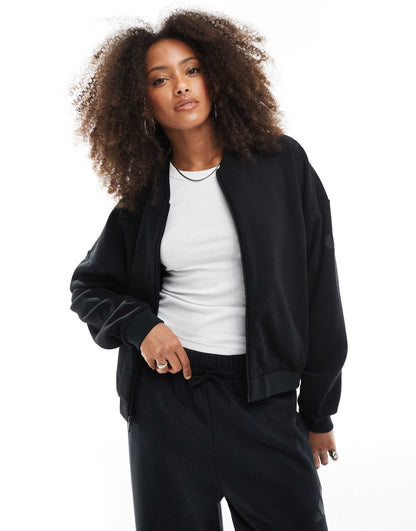 Essentials Contemporary Logo Bomber Jacket