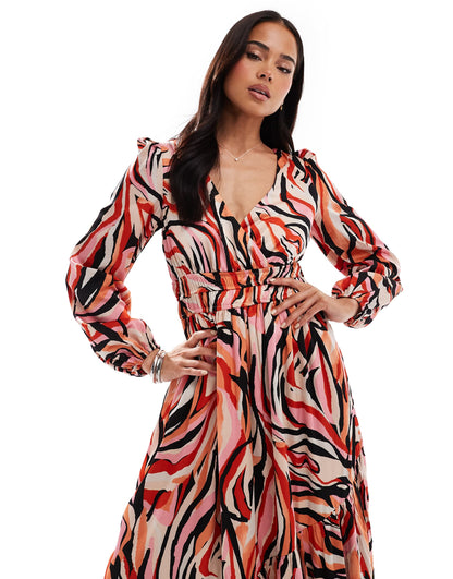 Long Sleeve Maxi Dress