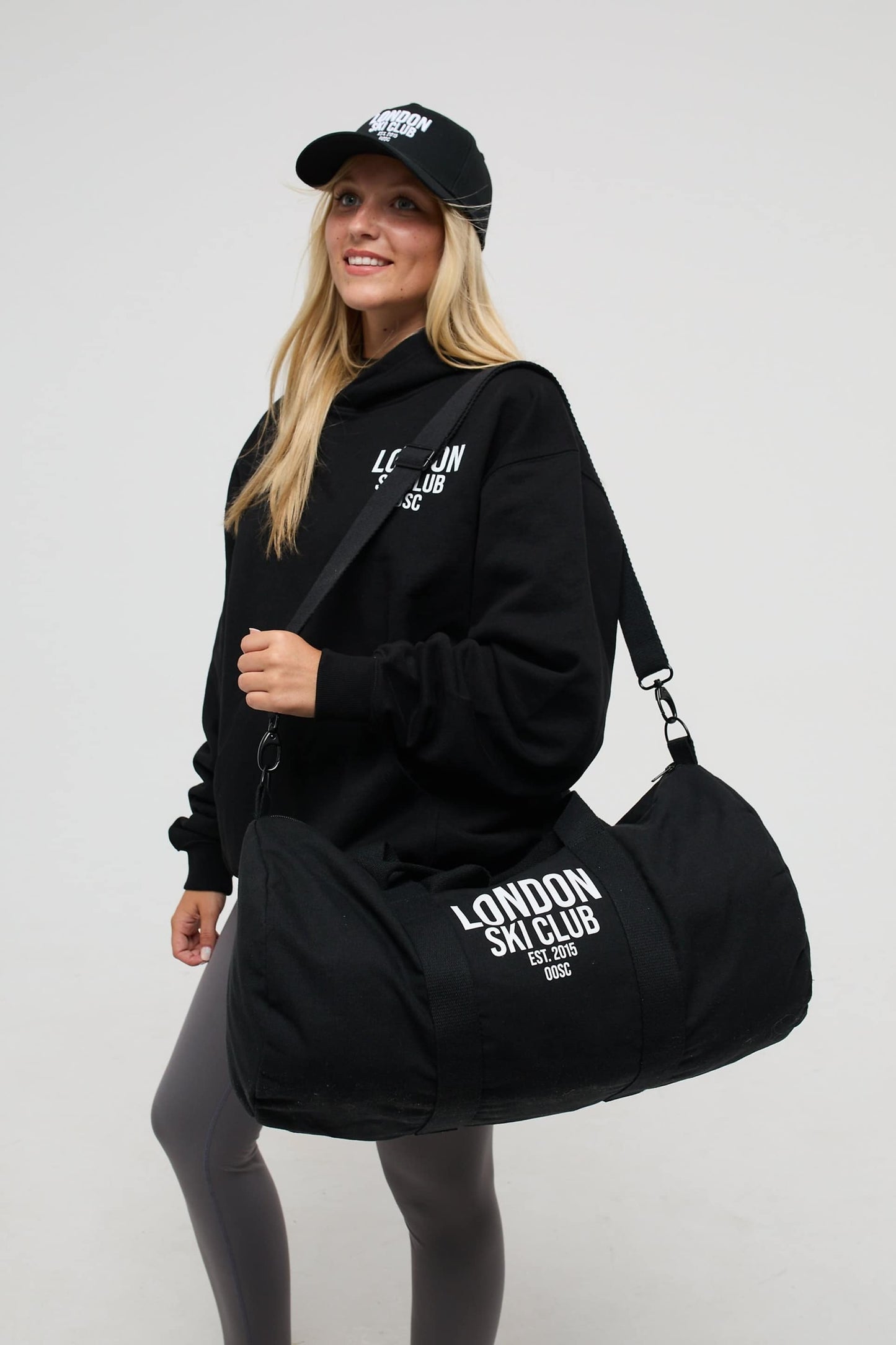 London Ski Club Duffle Bag - Black