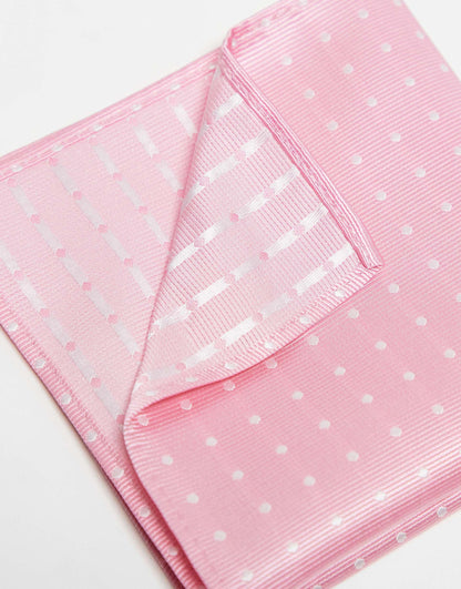 Polka Dot Pocket Square