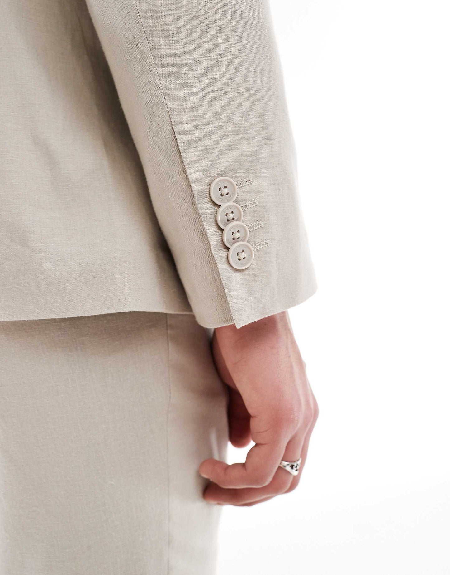 Linen Formal Suit Jacket Co-Ord