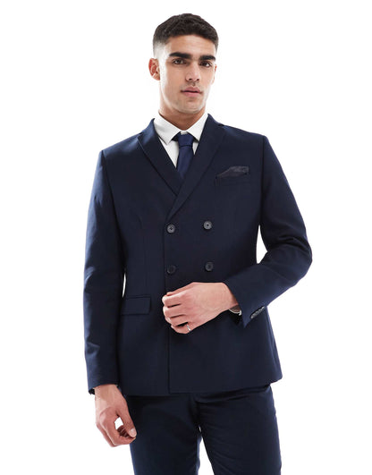 Double Breasted Formal Suit Jacket Co-Ord