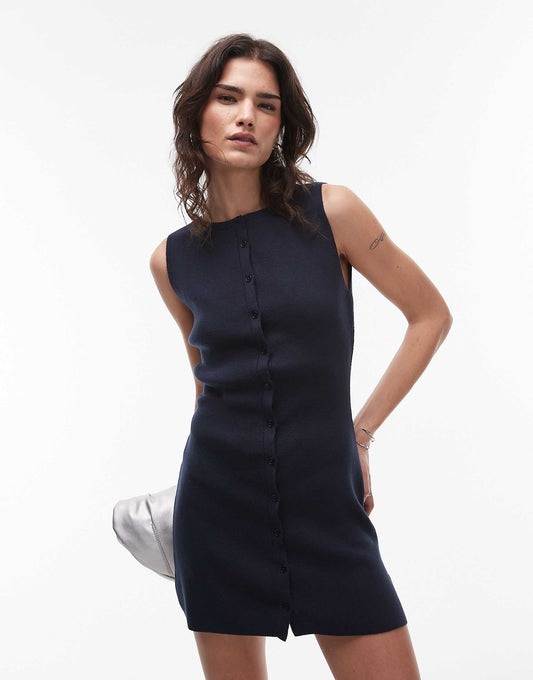 Compact Knitted Mini Dress