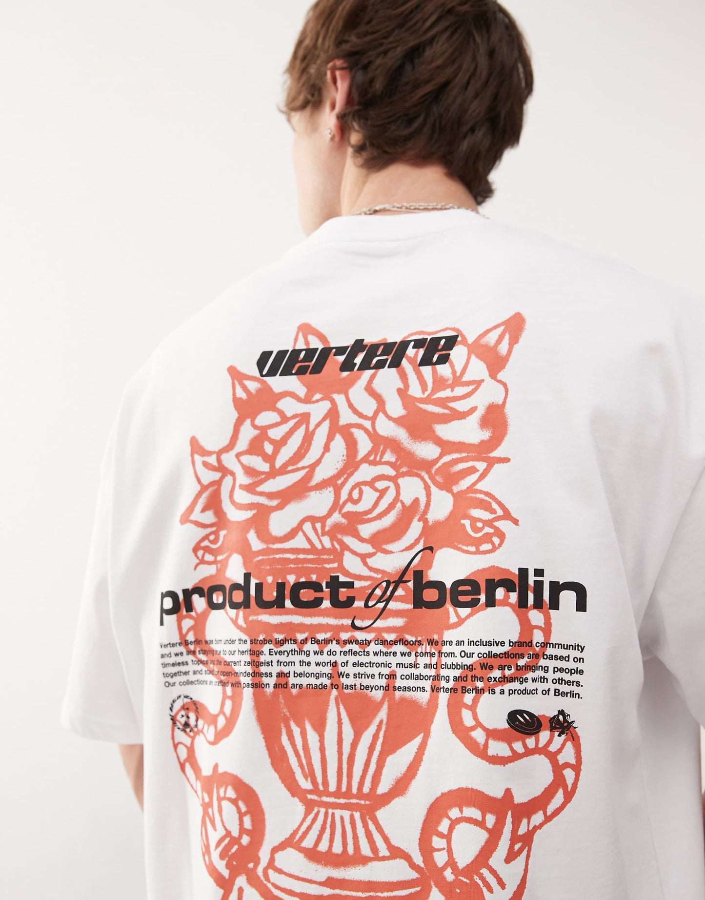 Product Of Berlin Back Print Oversized T-Shirt