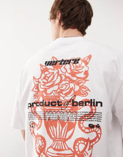 Product Of Berlin Back Print Oversized T-Shirt