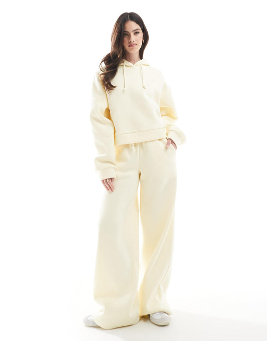Heavy Fleece Lined Wide Leg Jogger 3 Piece Sweat Co Ord