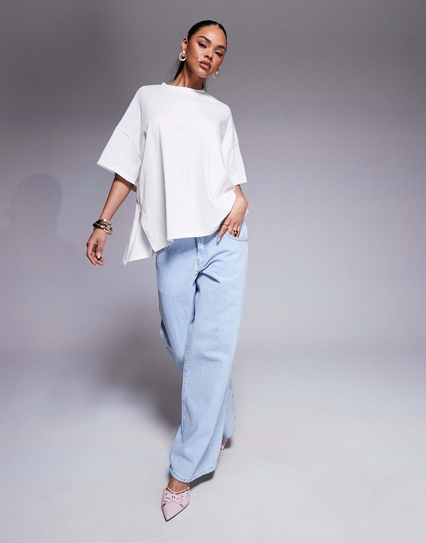 Knot Back Detail T-Shirt