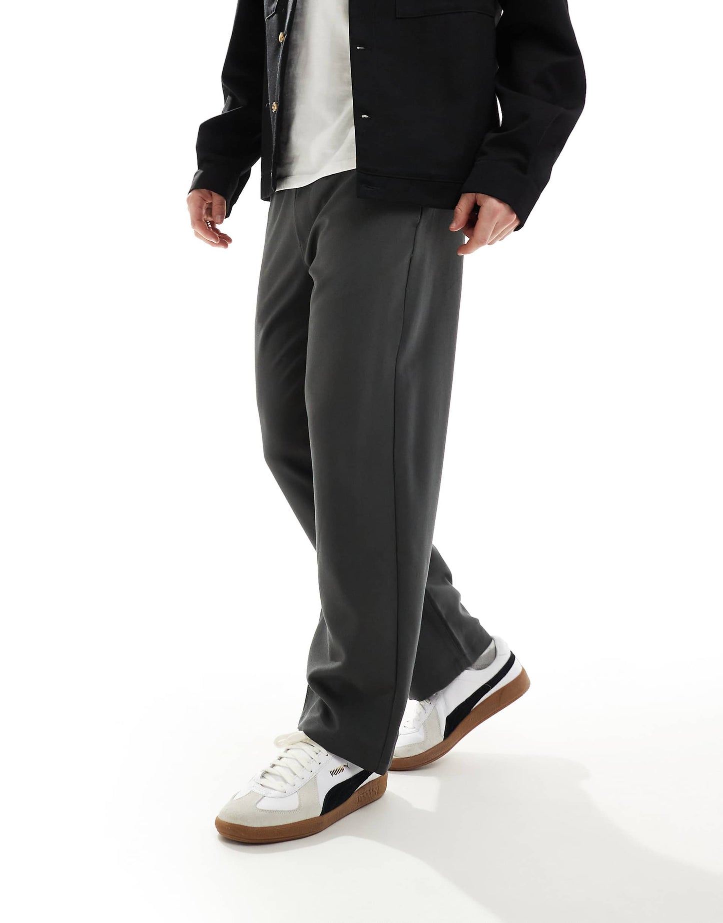 Wide Leg Tailored Trouser