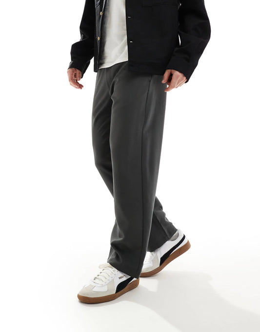 Wide Leg Tailored Trouser