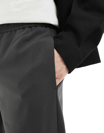 Wide Leg Tailored Trouser