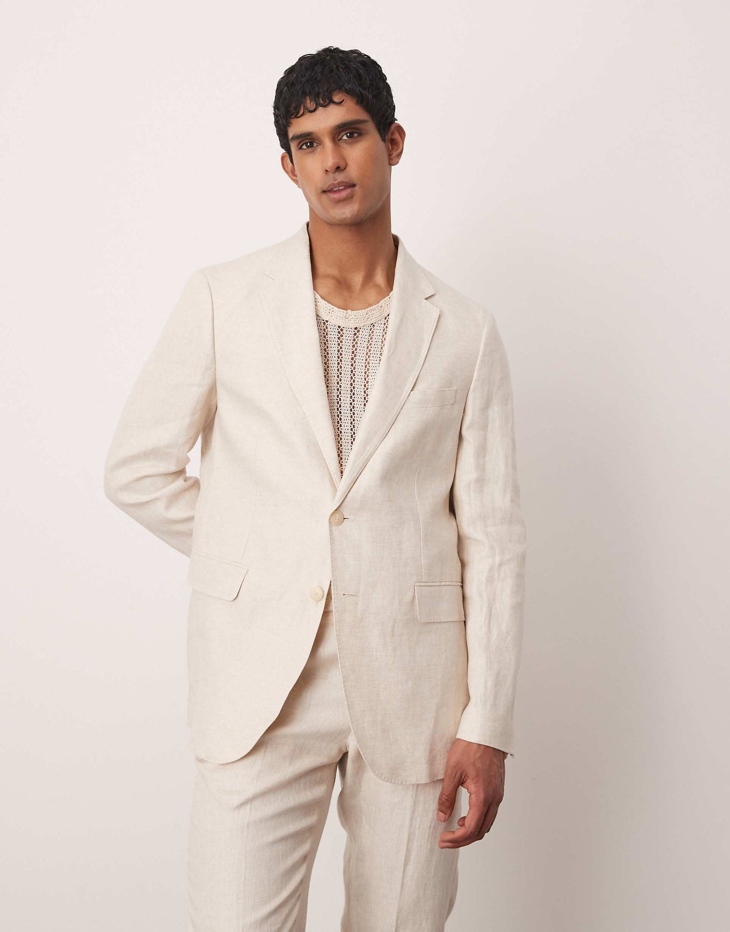 Flax Linen Blazer Co-Ord