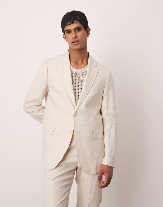 Flax Linen Blazer Co-Ord