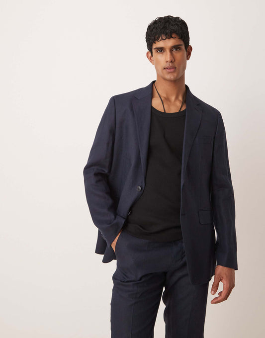 Flax Linen Blazer Co-Ord