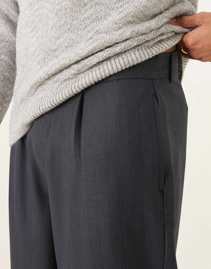 Oversized Tapered Smart Trousers