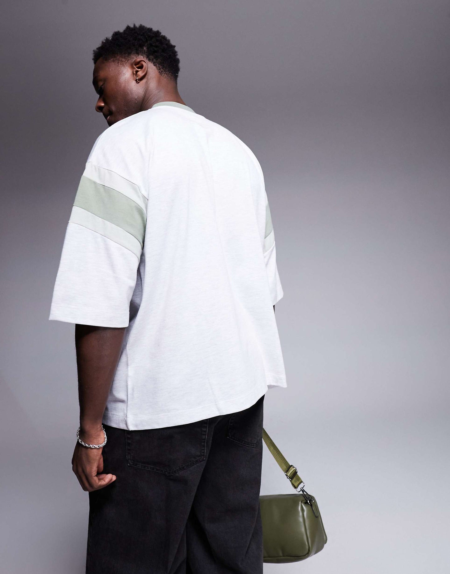 Oversized T-Shirt With Panel Detail