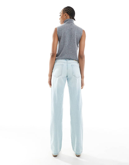 Tall D03 Low Waisted Straight Leg Jean