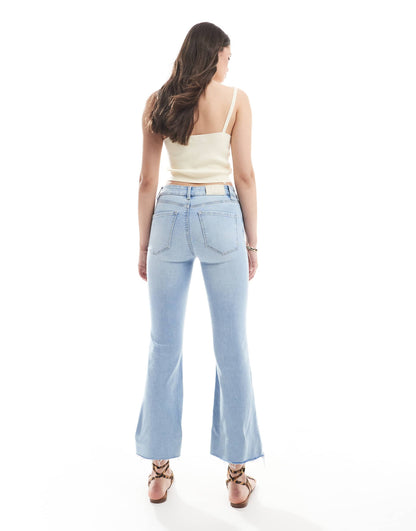 Tall D78 Cropped Flare Jean