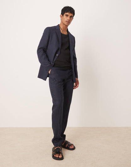 Flax Linen Tailored Trouser Co-Ord