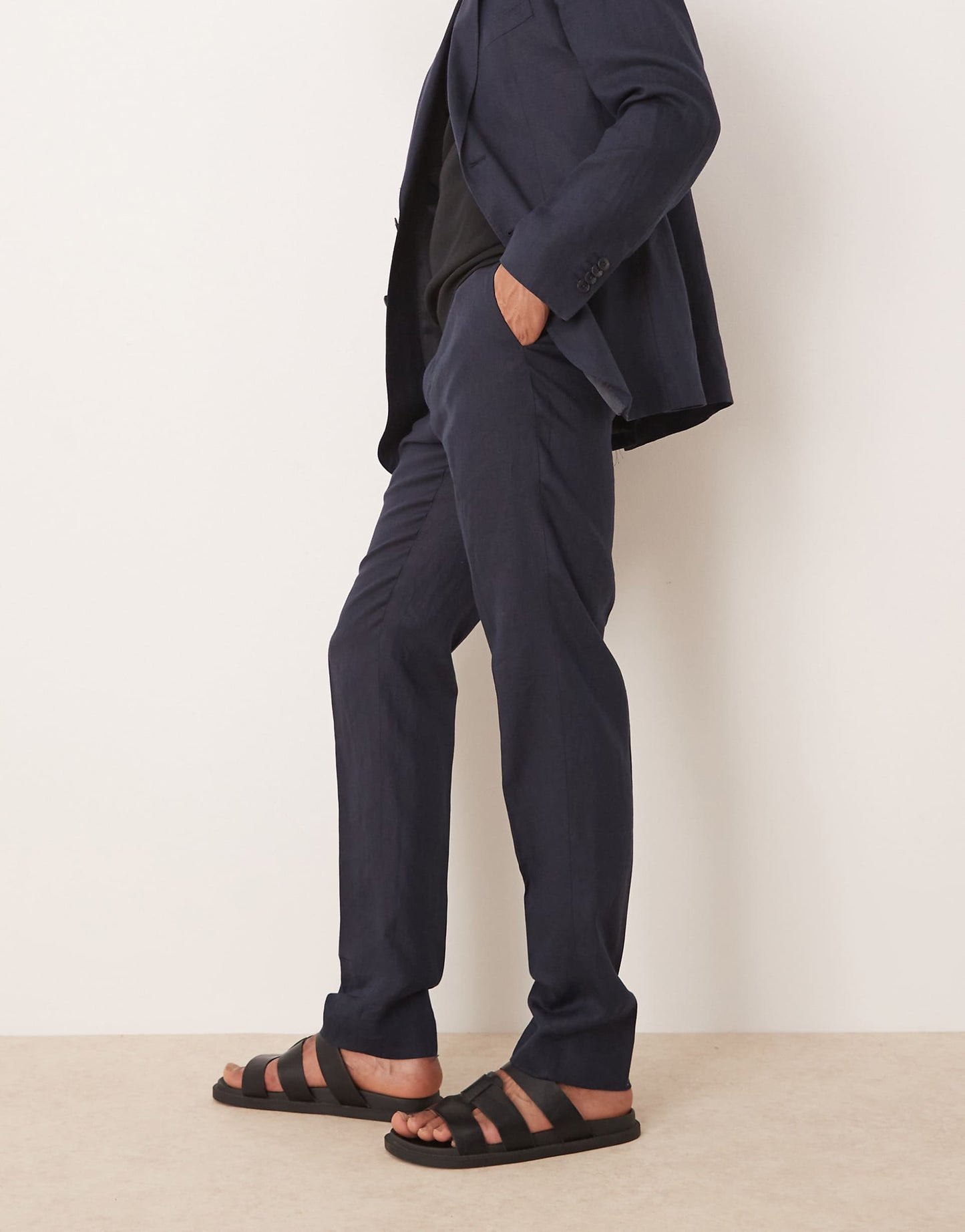 Flax Linen Tailored Trouser Co-Ord