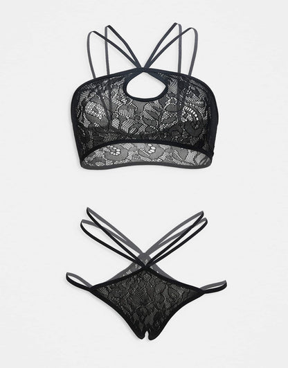 Promises Crotchless Set