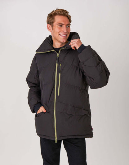 Men'S Puffer Jacket Black