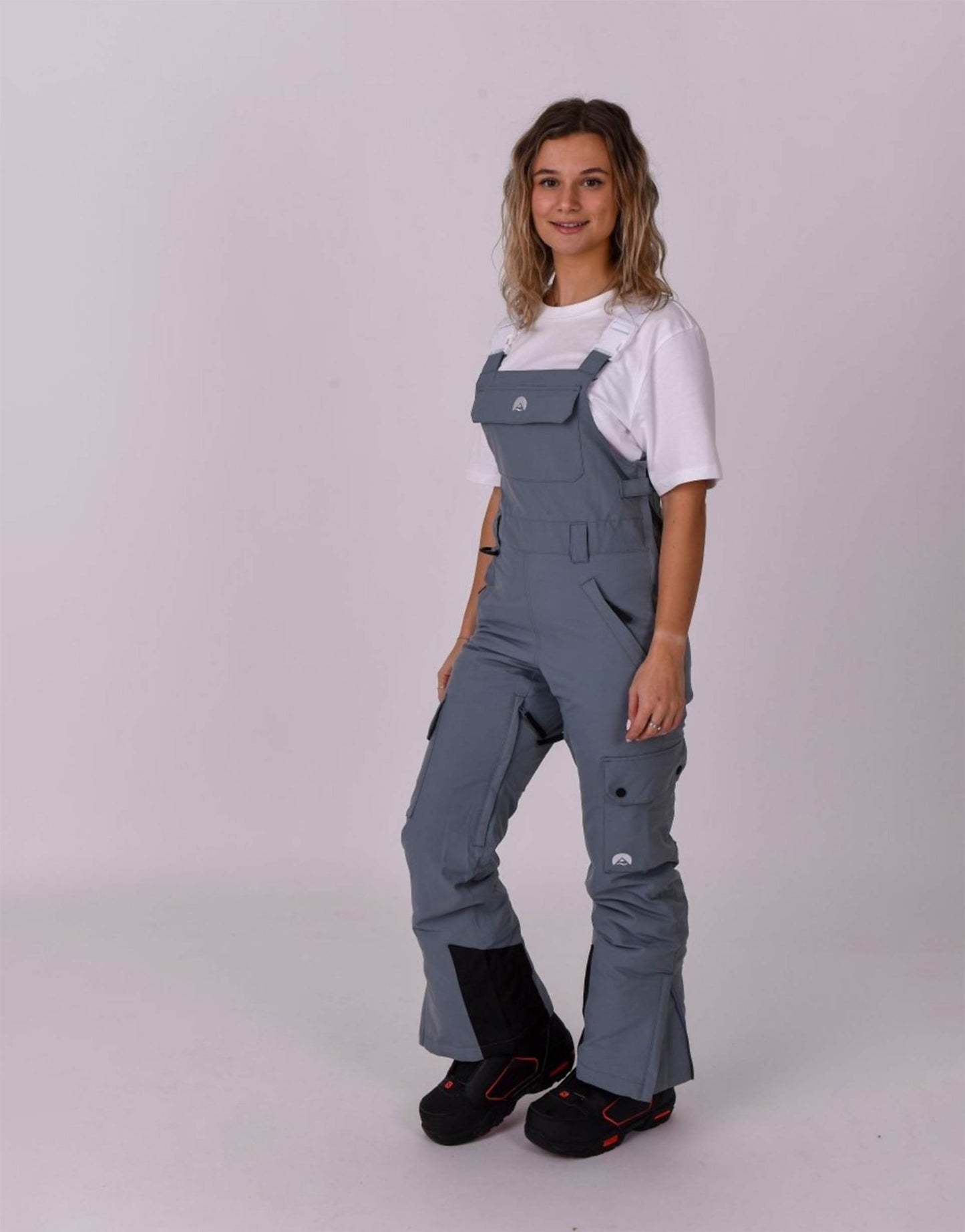 Yeh Girl Bib Pant Grey