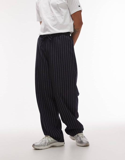 Elasticated Waist Wide Leg Trouser