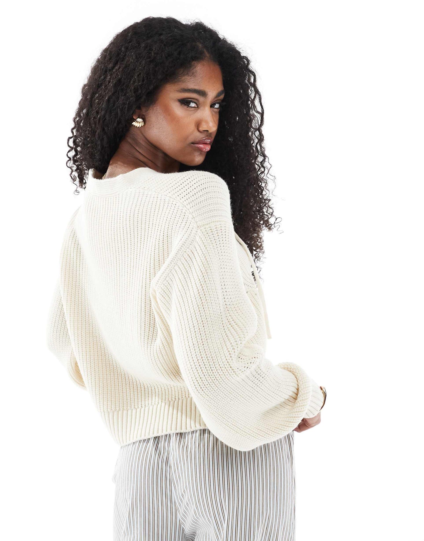 Half Lace Up Jumper