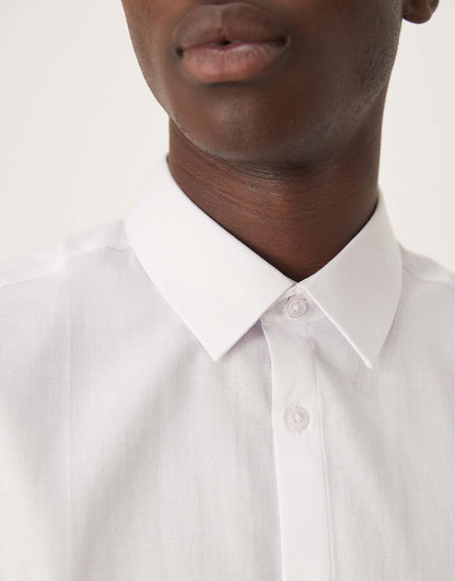 Slim Formal Textured Shirt