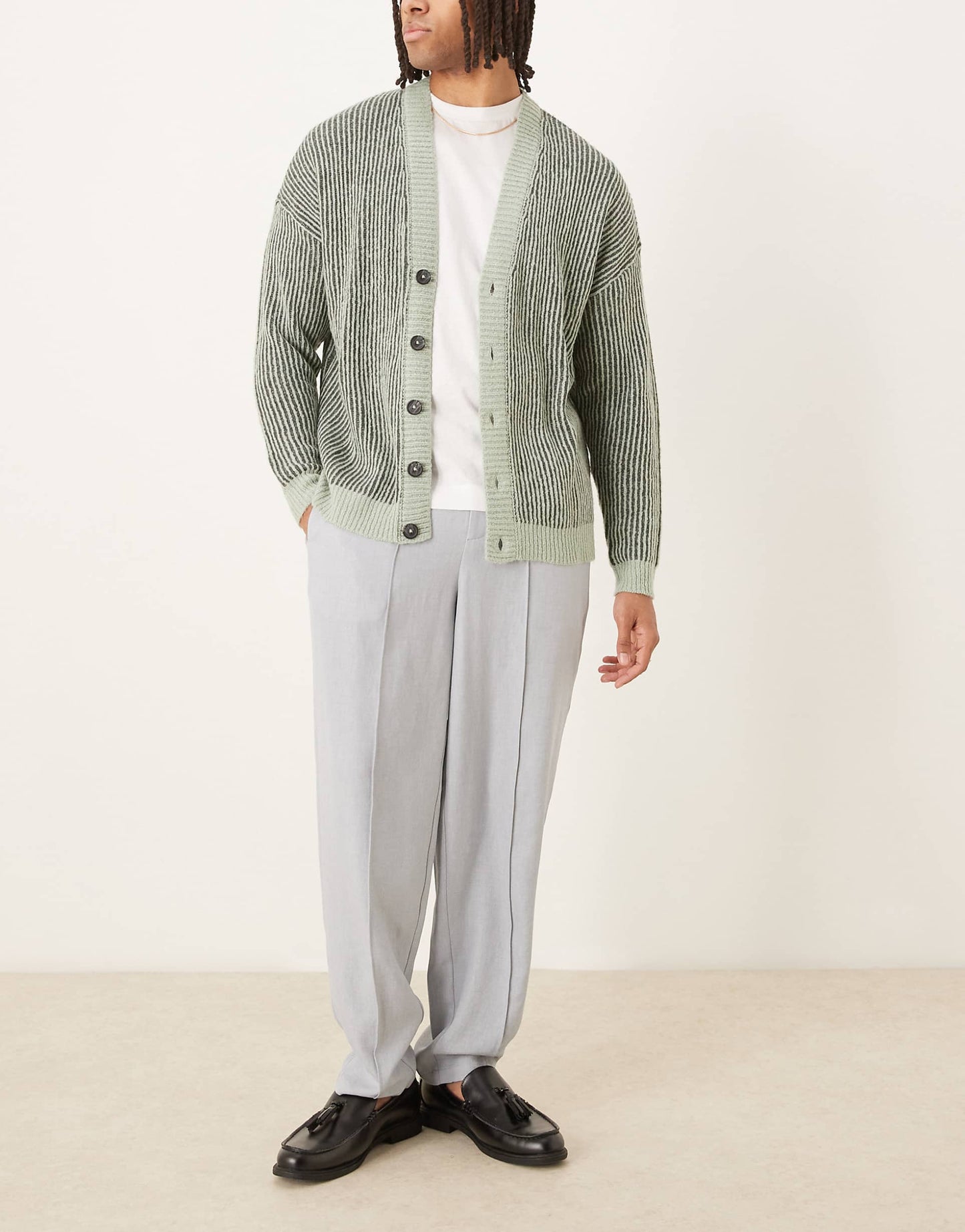 Oversize Tapered Smart Trousers