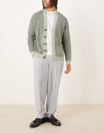 Oversize Tapered Smart Trousers