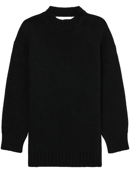 Cut-Out Knitted Knitted Dress