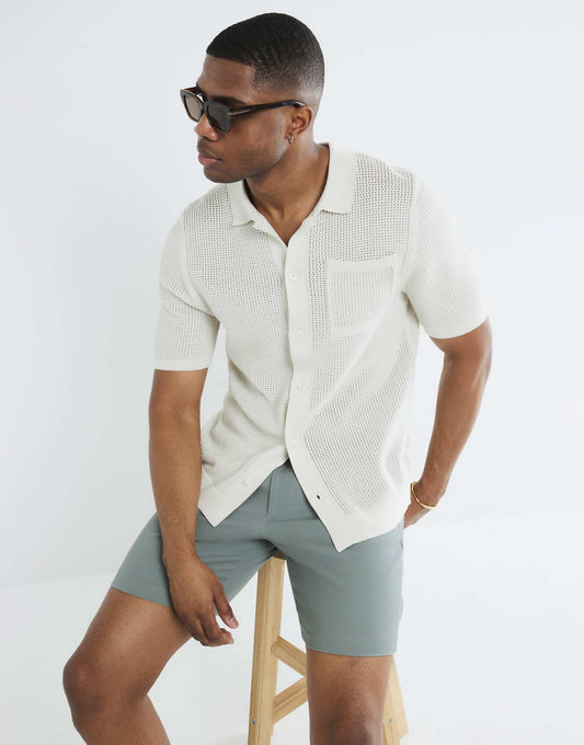 Belted Chino Shorts
