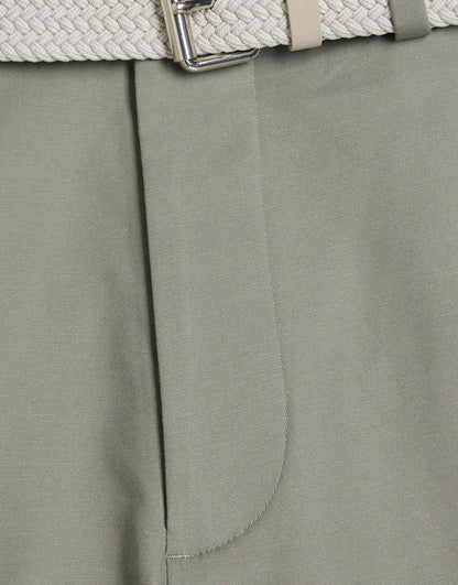 Belted Chino Shorts