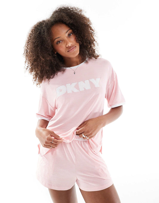 Fresh Energy Short Sleeve Top & Boxer Sleep Set