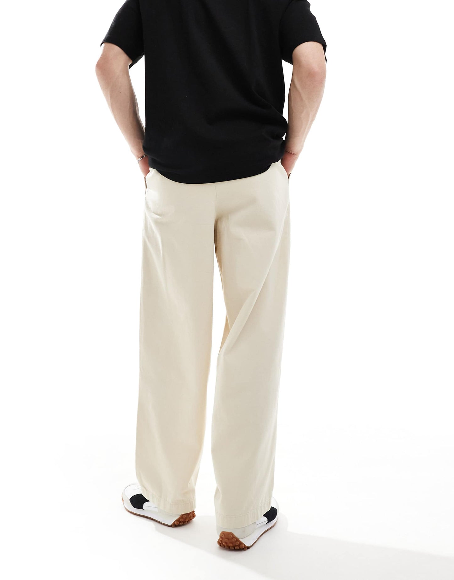 Dart Detail Straight Leg Trousers