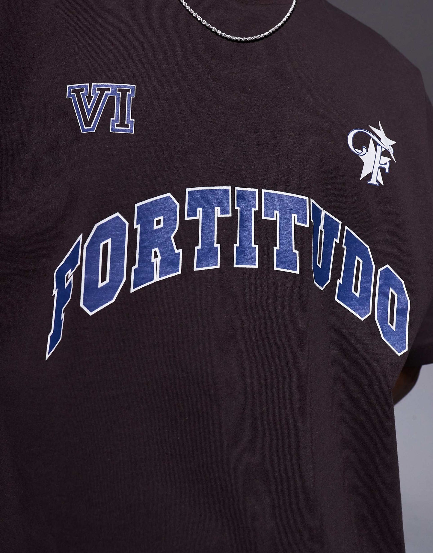 Boxy Oversized T-Shirt With Sports Graphic