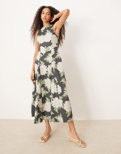 Jacquard Bubble Hem Mini Dress