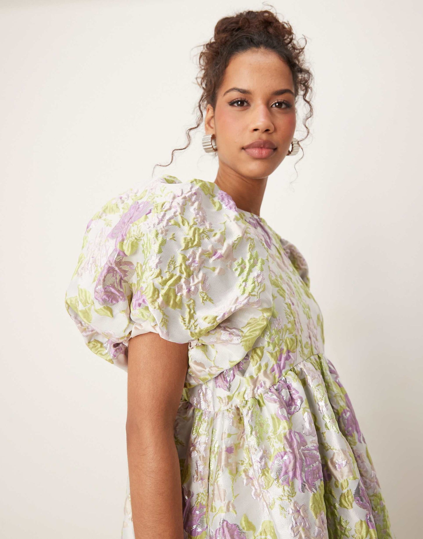 Jacquard Midi Dress