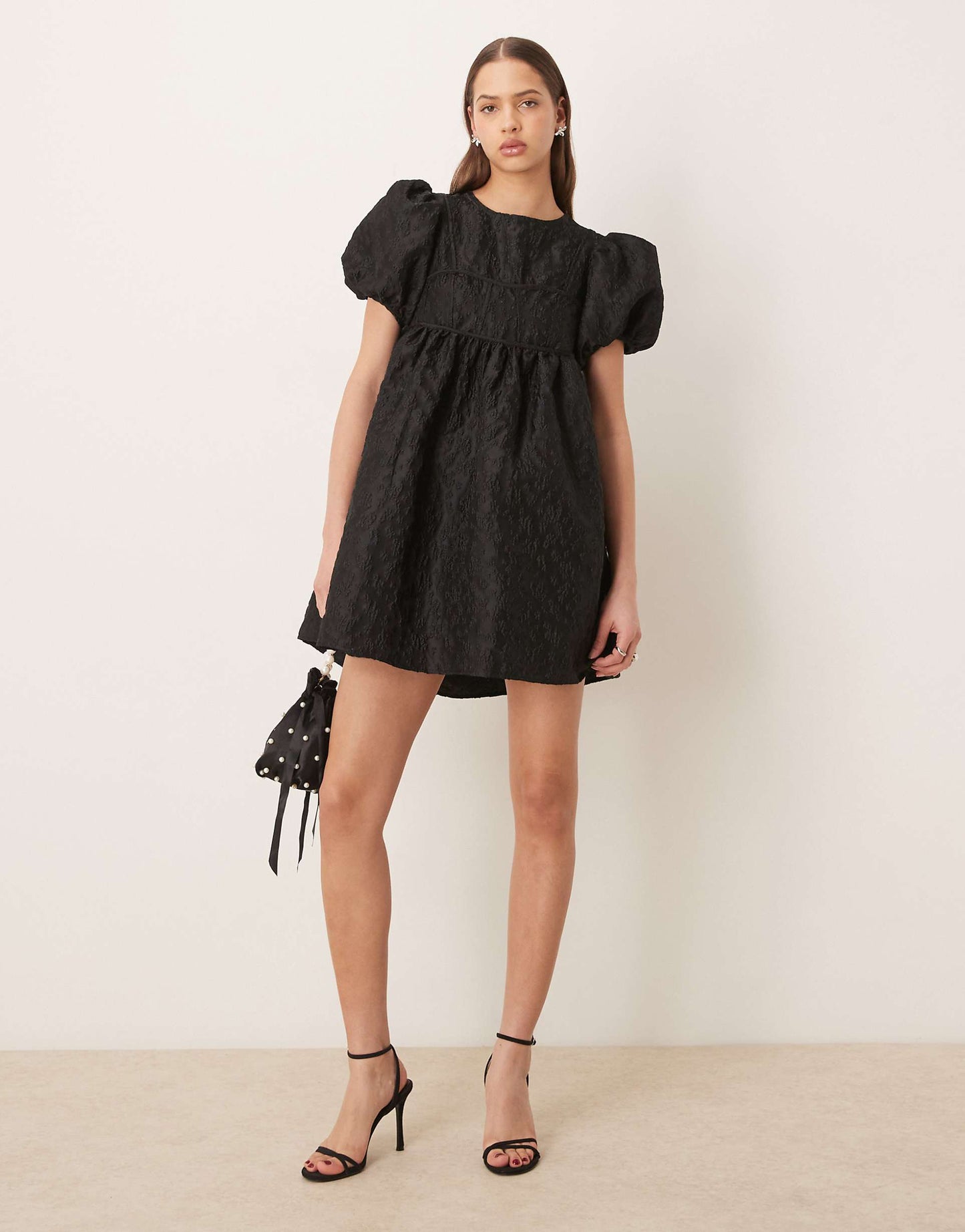 Dream Jacquard Mini Dress