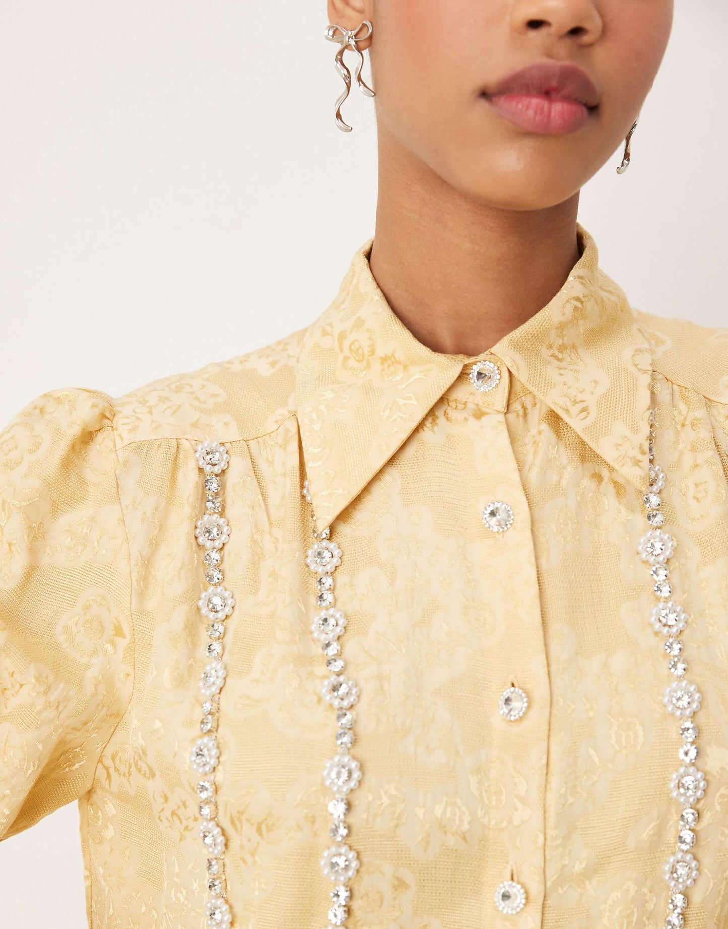 Dream Embellished Jewel Blouse