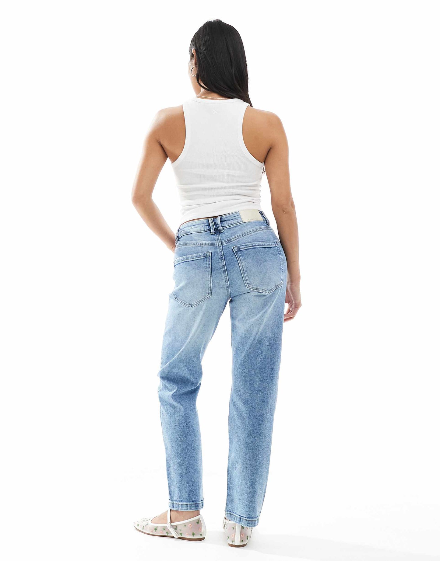 Petite D10 Mom Slim Jean