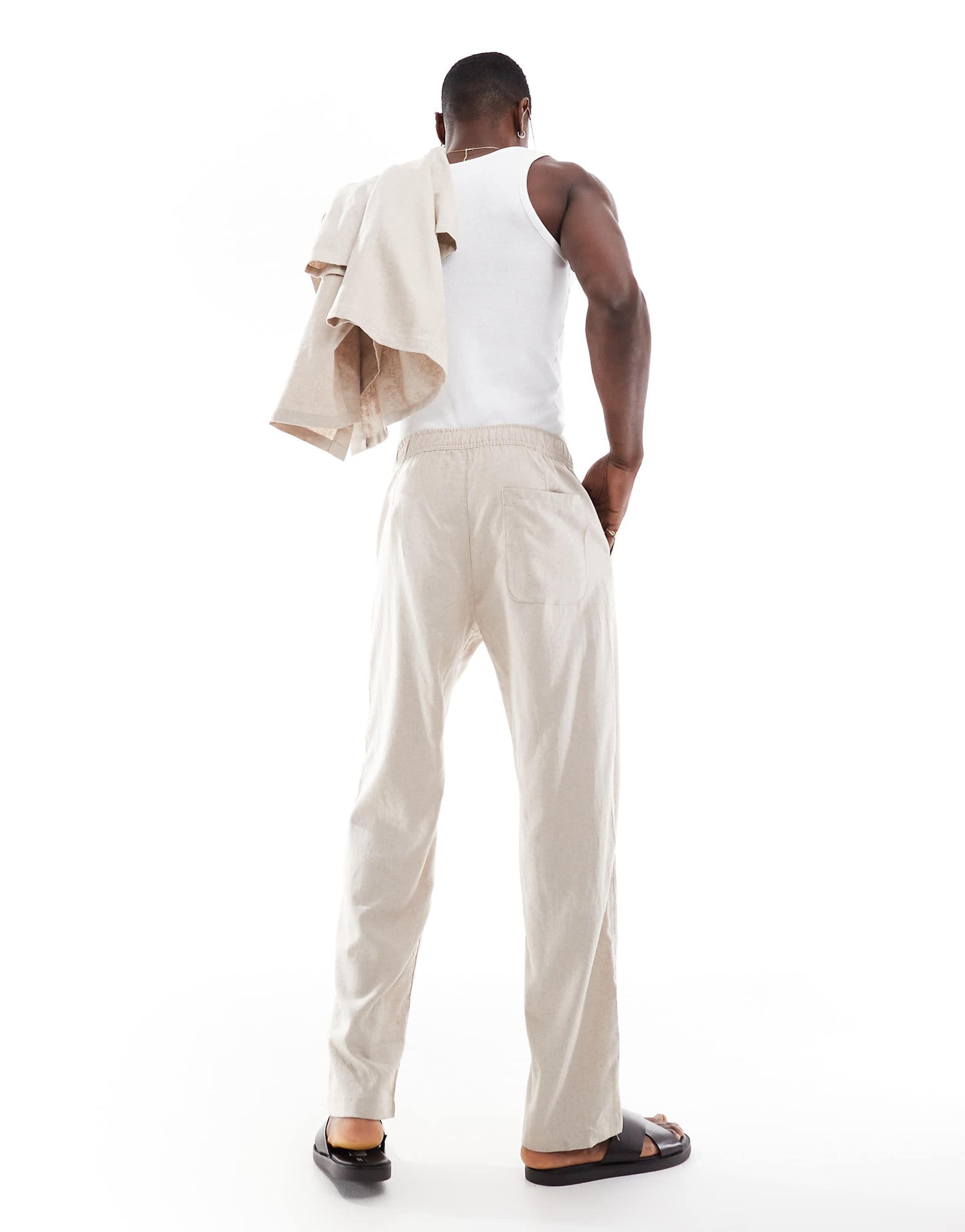 Linen Rich Co-Ord Trouser
