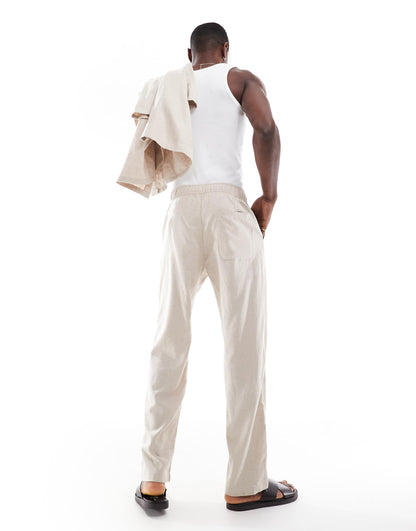 Linen Rich Co-Ord Trouser