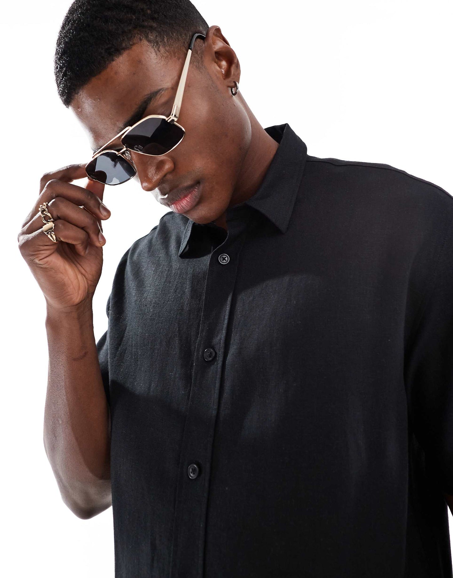 Linen Rich Co-Ord Shirt