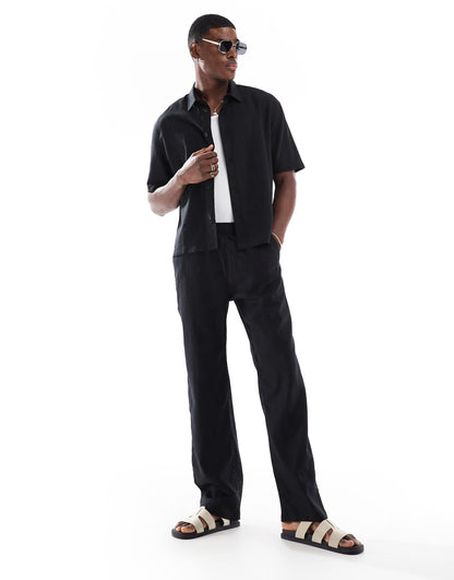 Linen Rich Co-Ord Trouser