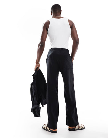 Linen Rich Co-Ord Trouser