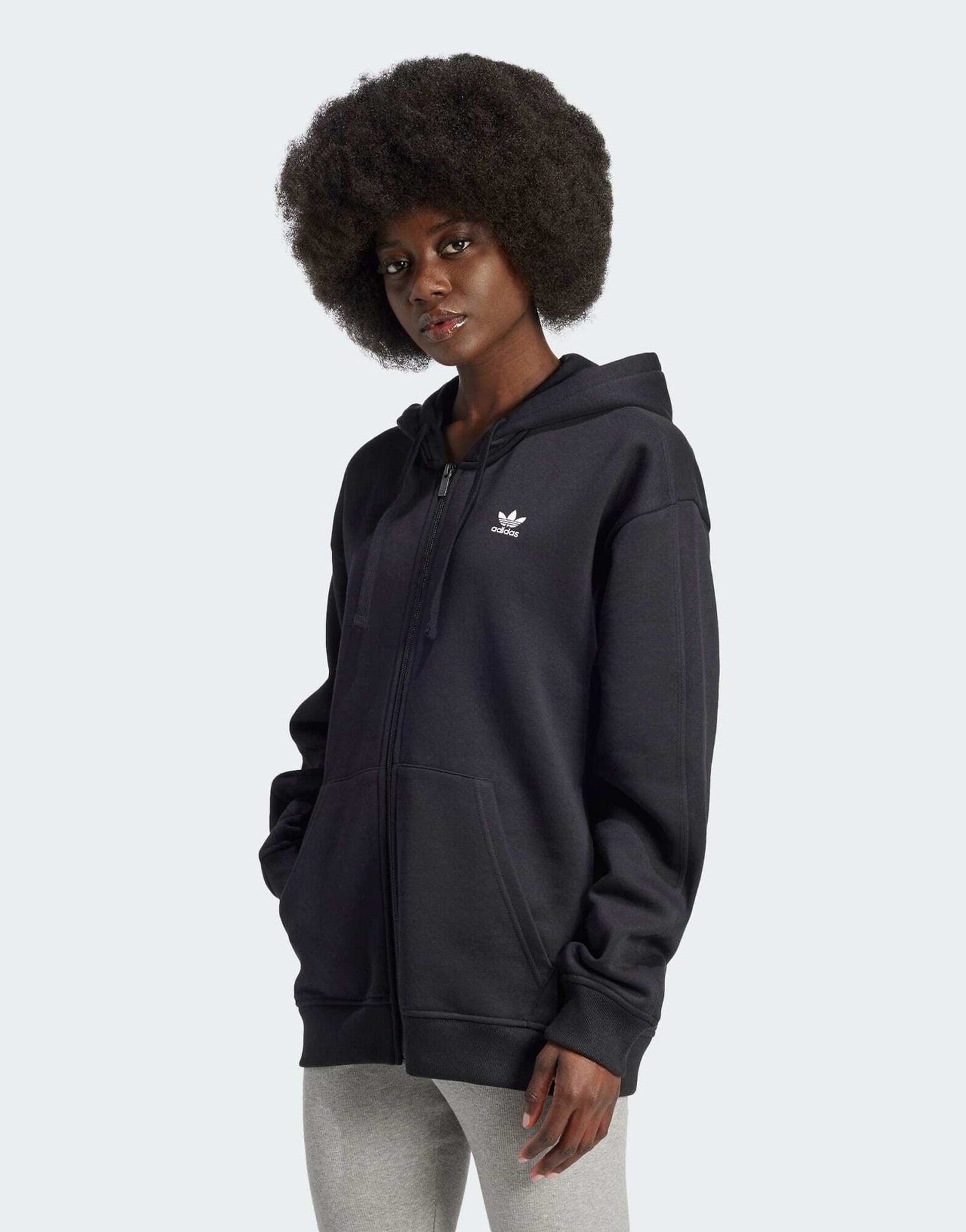 Essentials Full-Zip Fleece Hoodie