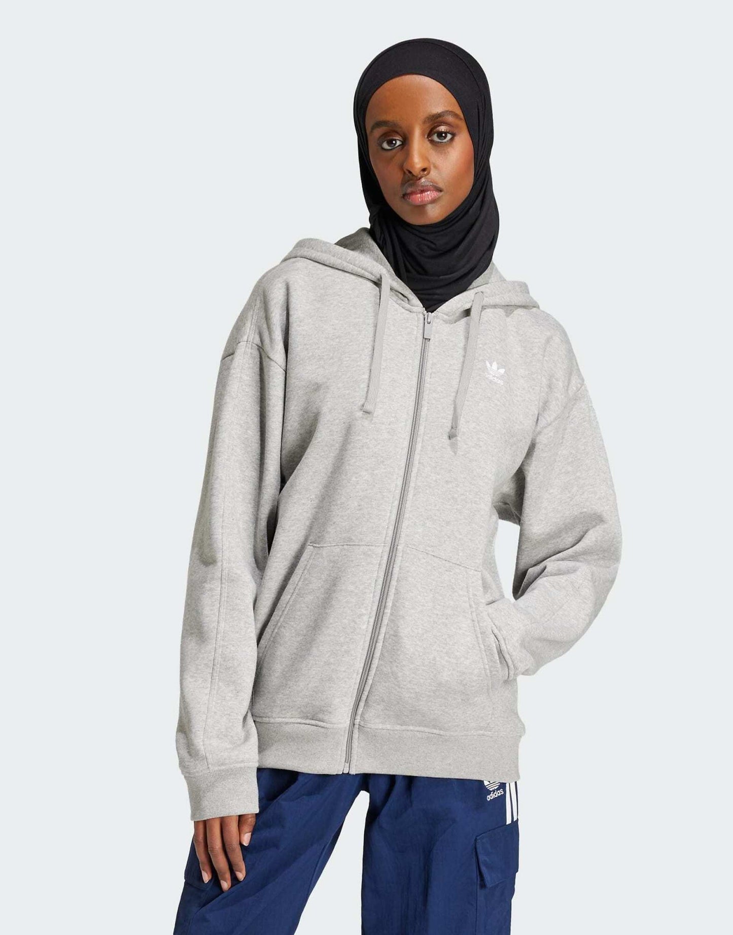 Essentials Full-Zip Fleece Hoodie